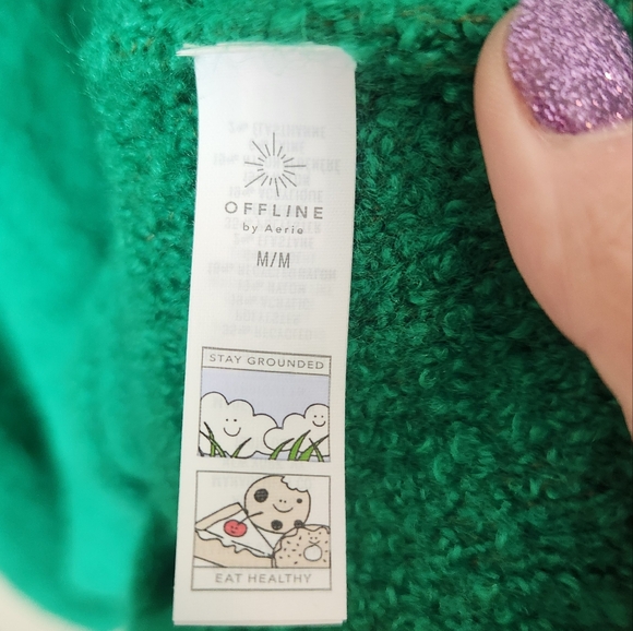 New Aerie Offline Chillside Turtleneck Sweater Medium - Picture 5 of 9